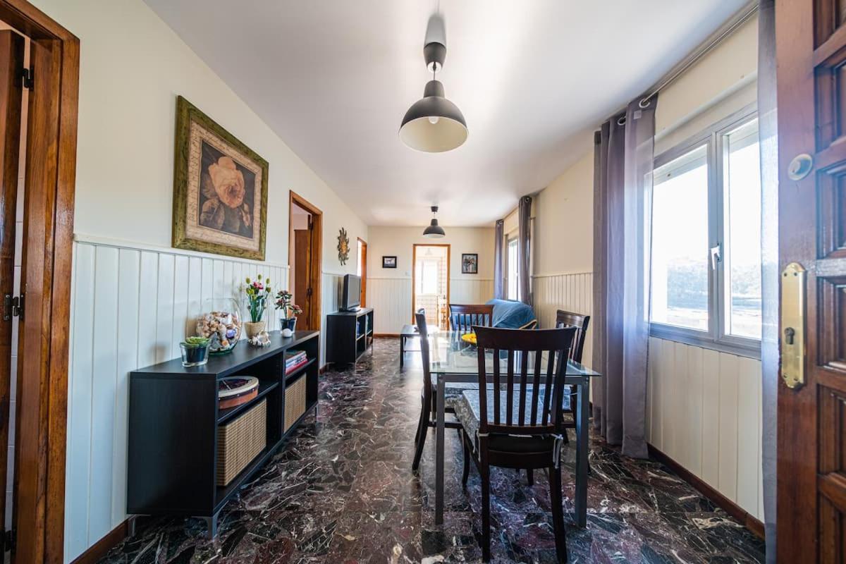Apartamento céntrico con vistas al mar Vilanova de Arousa Exterior foto