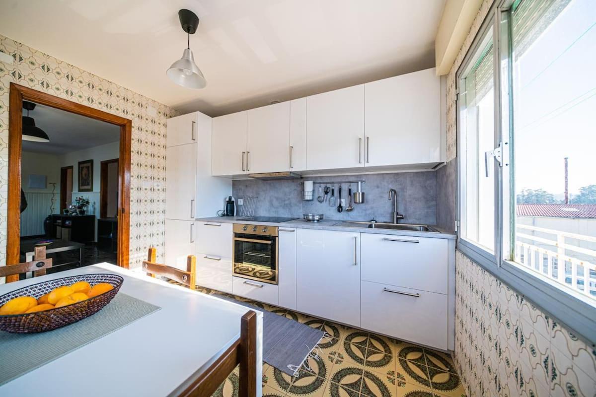 Apartamento céntrico con vistas al mar Vilanova de Arousa Exterior foto